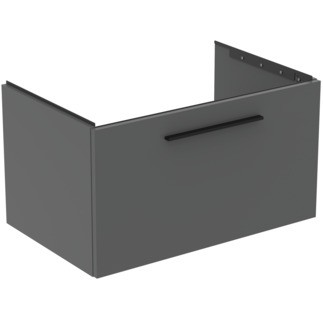 Dulap baza Ideal Standard i.Life B cu 1 sertar  80x50.5x44cm  gri mat
