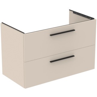 Dulap baza Ideal Standard i.Life B cu 2 sertare  100x50.5x63cm  bej mat