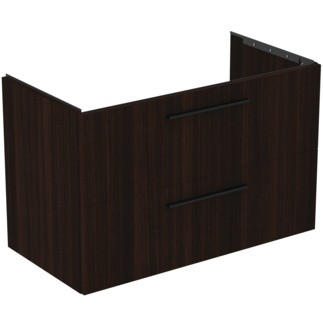 Dulap baza Ideal Standard i.Life B cu 2 sertare  100x50.5x63cm  stejar cafea