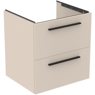 Dulap baza Ideal Standard i.Life B cu 2 sertare  60x50.5x63cm  bej mat