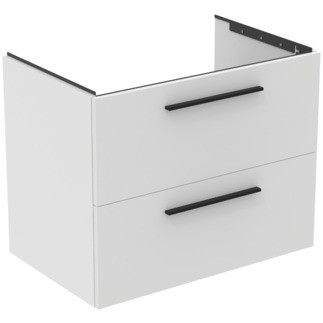 Dulap baza Ideal Standard i.Life B cu 2 sertare  80x50.5x63cm  alb mat