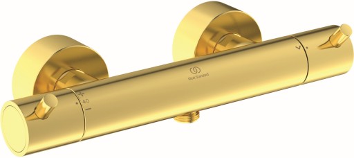 Baterie dus termostatata Ideal Standard Ceratherm T125  auriu periat