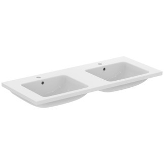 Lavoar dublu Ideal Standard i.Life B 121x51.5cm  montare pe mobilier  alb