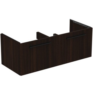 Dulap baza Ideal Standard i.Life B cu 2 sertare  120x50.5x44cm  stejar cafea