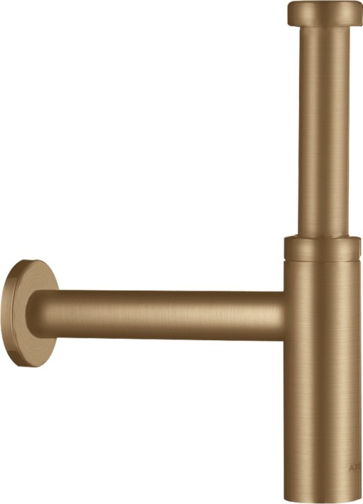 Sifon lavoar design Axor Flowstar S  bronz periat