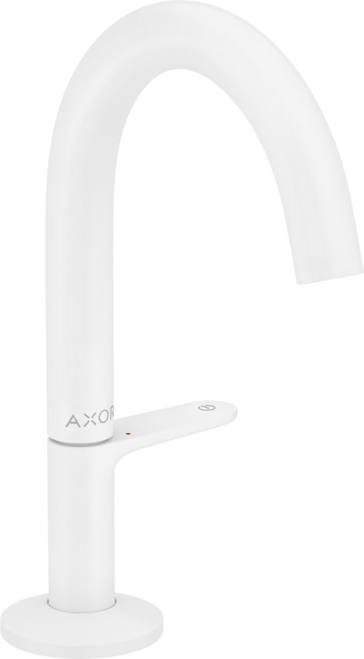 Baterie lavoar Axor ONE Select 140  ventil push-open  alb mat