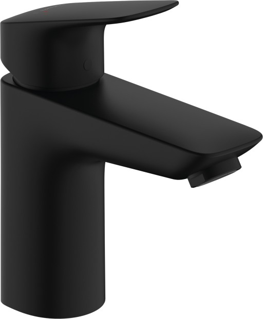 Baterie lavoar Hansgrohe Logis 100  ventil pop-up  negru mat