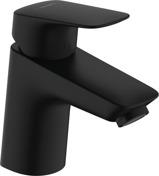 Baterie lavoar Hansgrohe Logis 70  ventil pop-up  negru mat