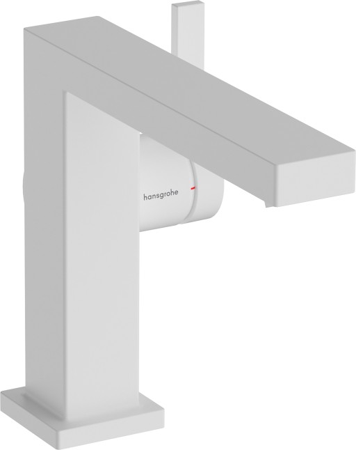 Baterie lavoar Hansgrohe Tecturis E 110 Fine  CoolStart  ventil click-clack  alb mat
