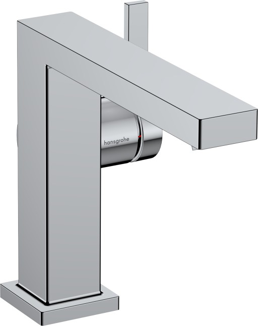 Baterie lavoar Hansgrohe Tecturis E 110 Fine  CoolStart  ventil click-clack  crom