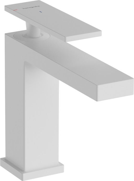 Baterie lavoar Hansgrohe Tecturis E 110  CoolStart  ventil pop-up  alb mat