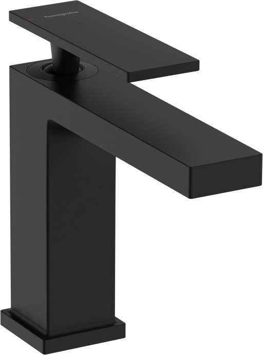 Baterie lavoar Hansgrohe Tecturis E 110  CoolStart  ventil pop-up  negru mat