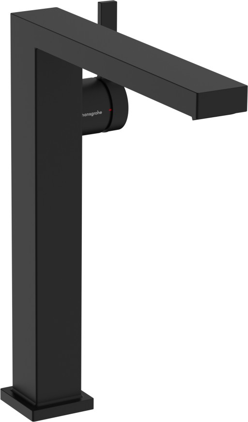 Baterie lavoar Hansgrohe Tecturis E 240 Fine pentru lavoare tip bol  CoolStart  ventil click-clack  negru mat