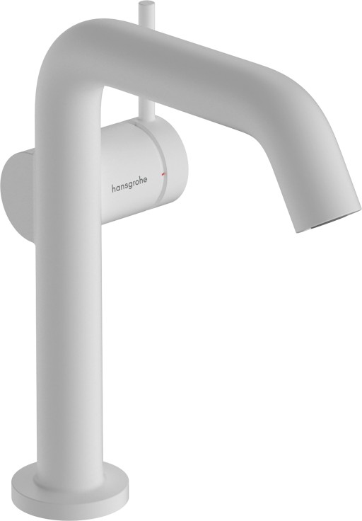 Baterie lavoar Hansgrohe Tecturis S 150 Fine  CoolStart  ventil click-clack  alb mat