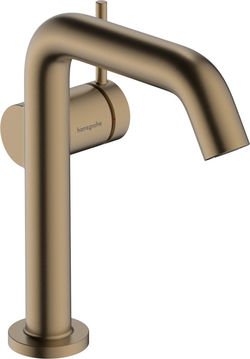 Baterie lavoar Hansgrohe Tecturis S 150 Fine  CoolStart  ventil click-clack  bronz periat