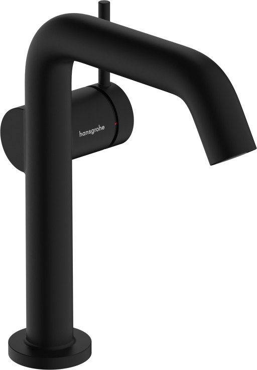 Baterie lavoar Hansgrohe Tecturis S 150 Fine  CoolStart  ventil click-clack  negru mat