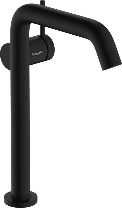 Baterie lavoar Hansgrohe Tecturis S 240 Fine pentru lavoare tip bol  CoolStart  ventil click-clack  negru mat