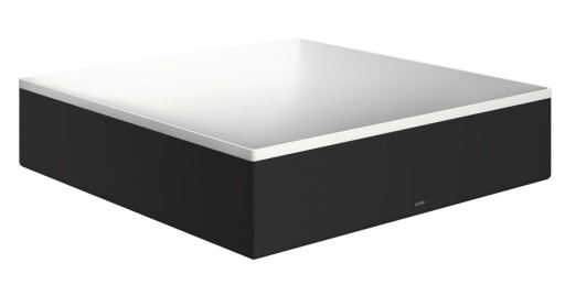 Lavoar tip bol Axor Suite 40x40cm cu rama metalica design negru mat