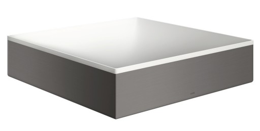Lavoar tip bol Axor Suite 40x40cm cu rama metalica design negru periat