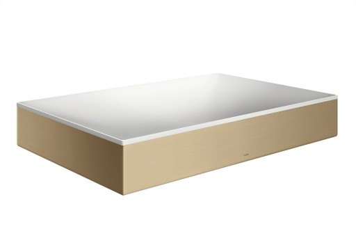 Lavoar tip bol Axor Suite 60x40cm cu rama metalica design bronz periat