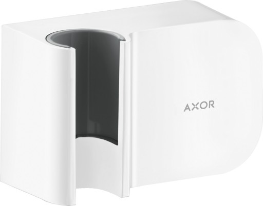 Accesoriu Axor FixFit ONE cu agatatoare de dus  alb mat