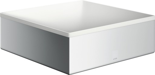 Lavoar tip bol Axor Suite 28.5x28.5cm cu rama metalica design crom