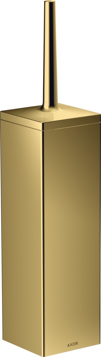 Perie wc cu suport de perete Axor Universal auriu periat