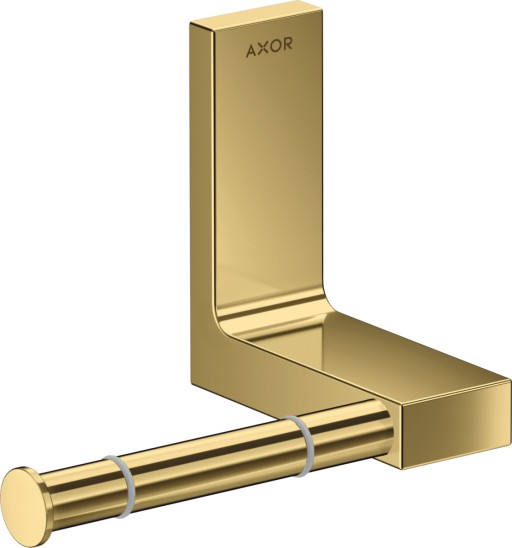 Suport hartie igienica orizontal Axor Universal auriu periat