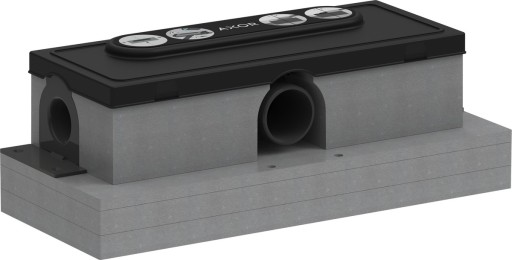 Rigola de pardoseala pentru dus Axor uBox pentru pardoseli minim 75mm