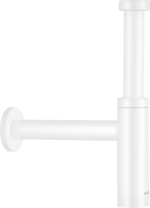 Sifon lavoar design Axor Flowstar S  alb mat