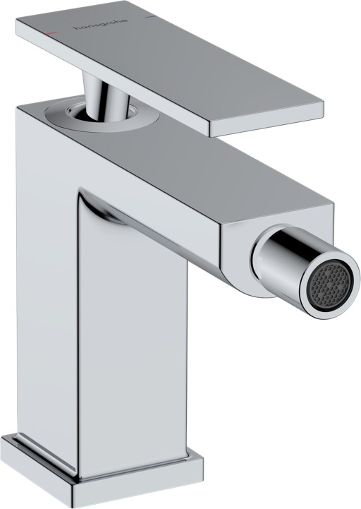 Baterie bideu Hansgrohe Tecturis E  ventil pop-up  crom