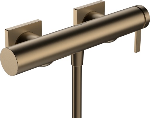 Baterie dus Hansgrohe Tecturis E  bronz periat
