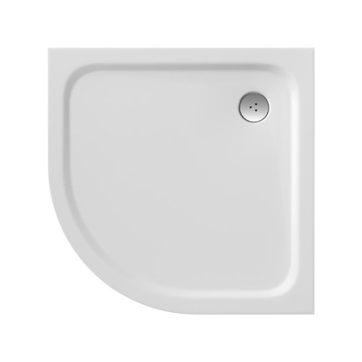Cadita de dus semirotunda Ravak Elipso Pro-80 Chrome  80x80cm  alb