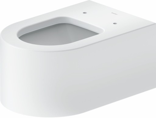Vas wc suspendat Duravit Millio DuroCast  interior ceramic alb cu HygieneGlaze  alb mat satinat