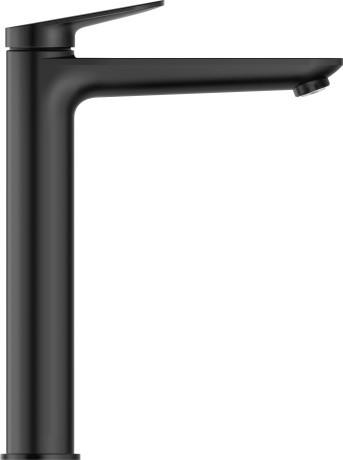 Baterie lavoar Duravit Wave XL pentru lavoare tip bol  fara ventil  negru mat