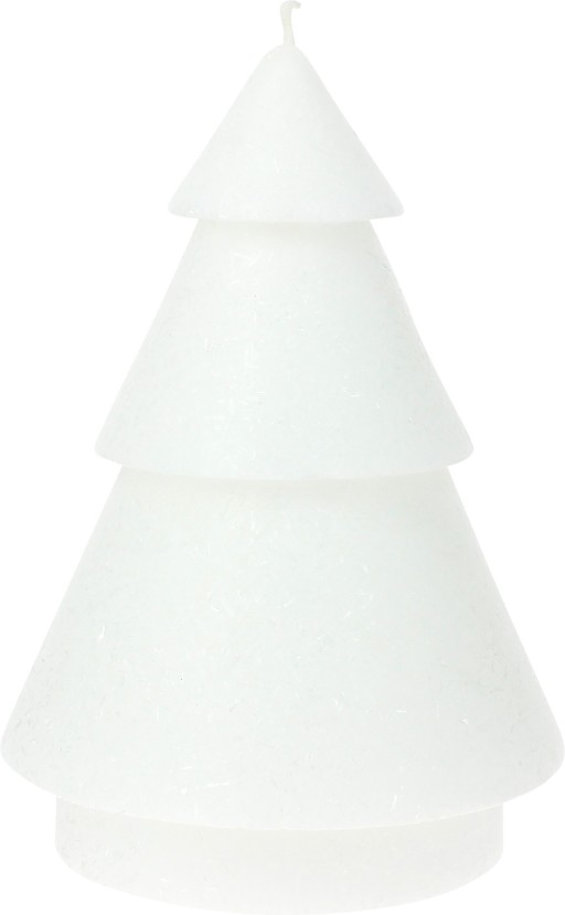 Lumanare parfumata La Francaise Feeries Vegetales Pine Tree 60 ore  Blanc
