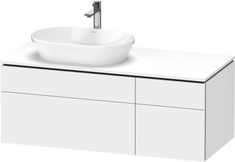 Dulap baza suspendat Duravit L-Cube 122x55cm  alb mat