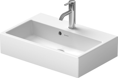 Lavoar Duravit Vero Air 60x40cm  montare pe mobilier  finisat suplimentar  alb