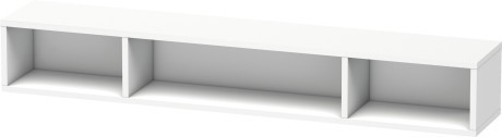 Polita suspendata Duravit L-Cube Shelf 80cm  alb mat