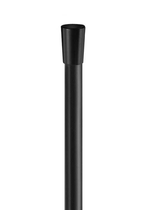 Furtun de dus Roca Flex 1.75m  negru satinat