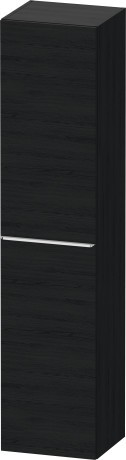 Dulap inalt suspendat Duravit D-Neo 400x360x1760mm  cu o usa  stejar negru