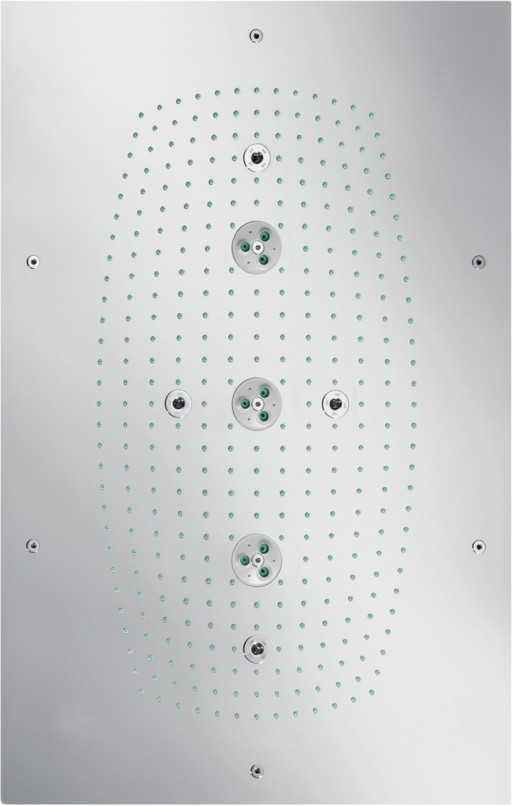 Palarie de dus Hansgrohe Raindance Rainmaker 680x460mm 3jet  montare pe tavan