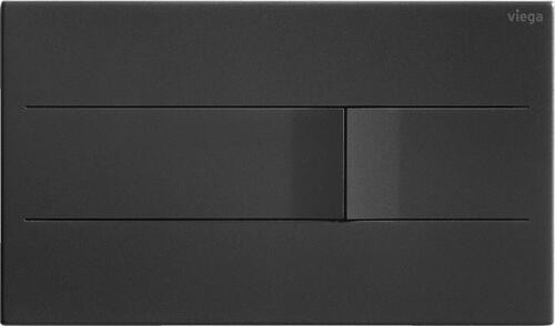 Clapeta actionare electronica Viega Visign for More 201  inox negru mat