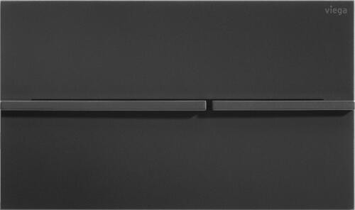 Clapeta actionare electronica Viega Visign for More 204  inox negru mat