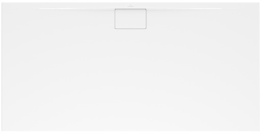 Cadita de dus rectangulara Villeroy & Boch Architectura MetalRim 120x90cm  alb