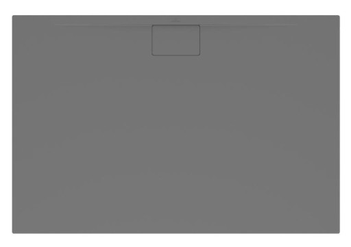 Cadita de dus rectangulara Villeroy & Boch Architectura MetalRim 120x90cm  antracit