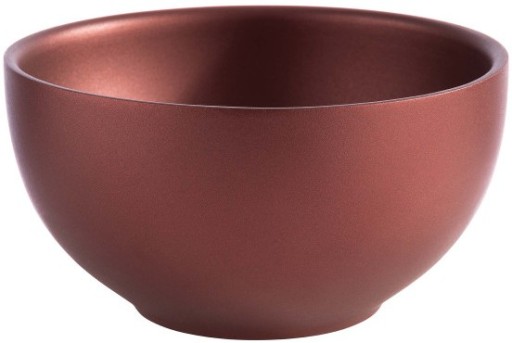 Bol inox cu pereti dubli Paderno Ethnic Cuisine  d12cm  h 6.2cm  maro