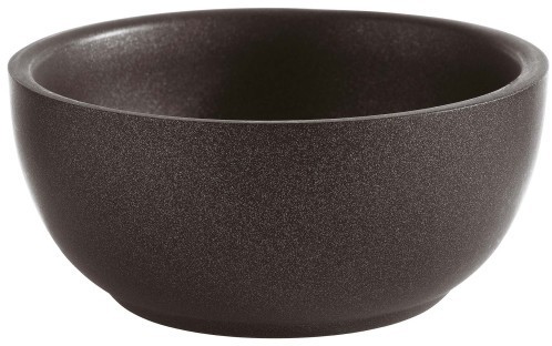 Bol inox cu pereti dubli Paderno Ethnic Cuisine  d9.5cm  h 4.2cm  negru