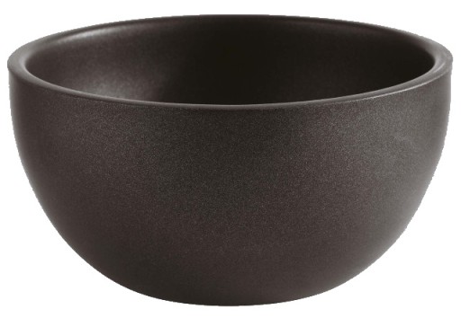 Bol inox cu pereti dubli Paderno Ethnic Cuisine  d17cm  h 9cm  negru