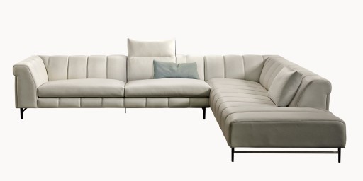 Canapea de colt Nautilus S03+D07  335x263cm  orientare dreapta  HandMade in Italy